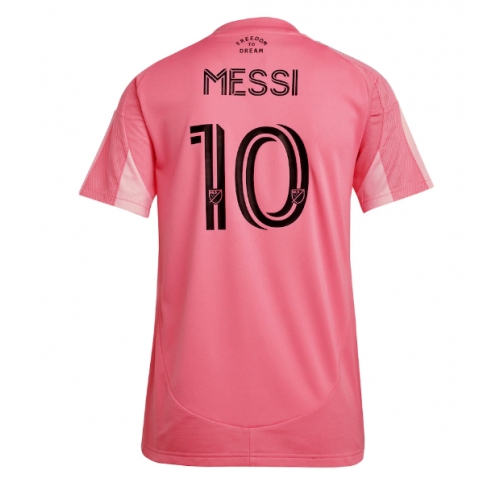Billige Fotballdrakt Inter Miami Lionel Messi #10 Replika Hjemmedrakt Dame 2025-26 Kortermet Billige Fotballdrakt Inter Miami Lionel Messi #10 Replika Hjemmedrakt Dame 2025-26 Kortermet